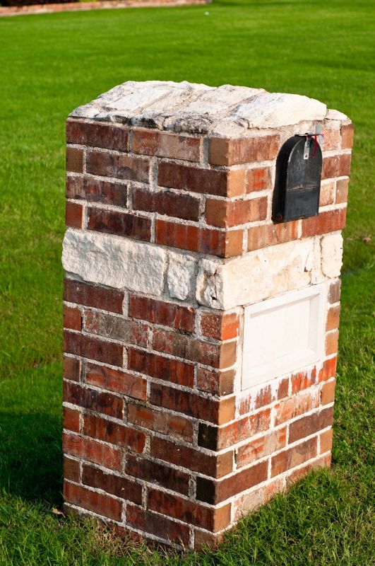 Local Brick Mailbox Installation pros at work